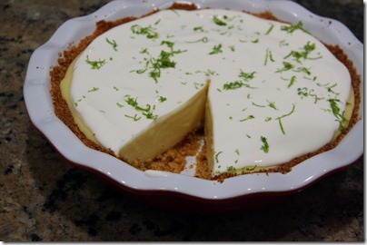 homemade key lime pie